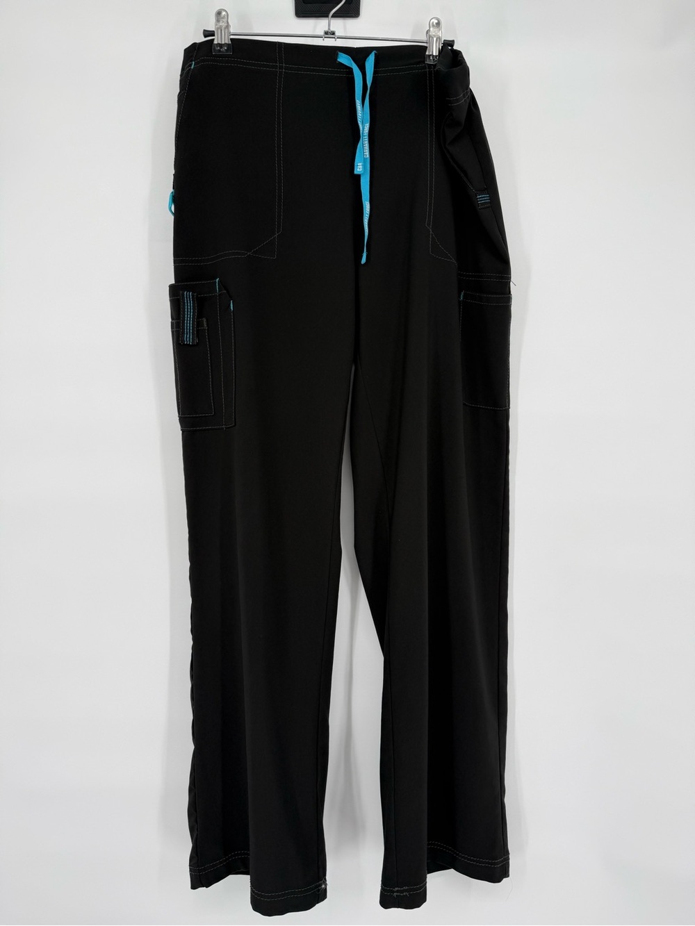 Carhartt Black Women's Work Pants with Blue Accent